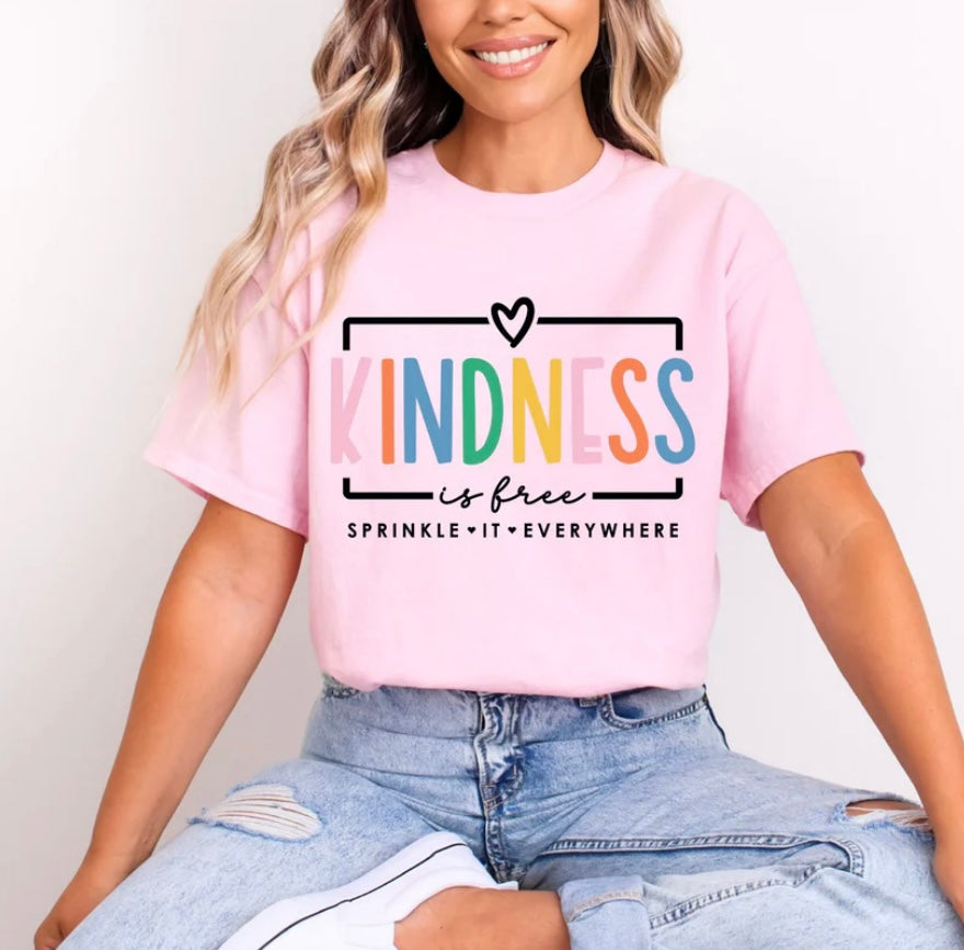 Kindness is Free GLITTER