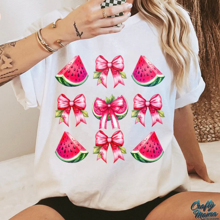 Watermelon Couquette GLITTER