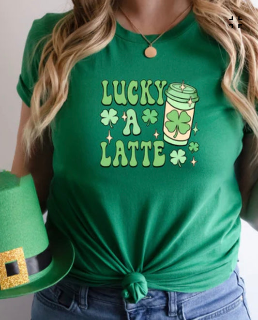Lucky a Latte GLITTER