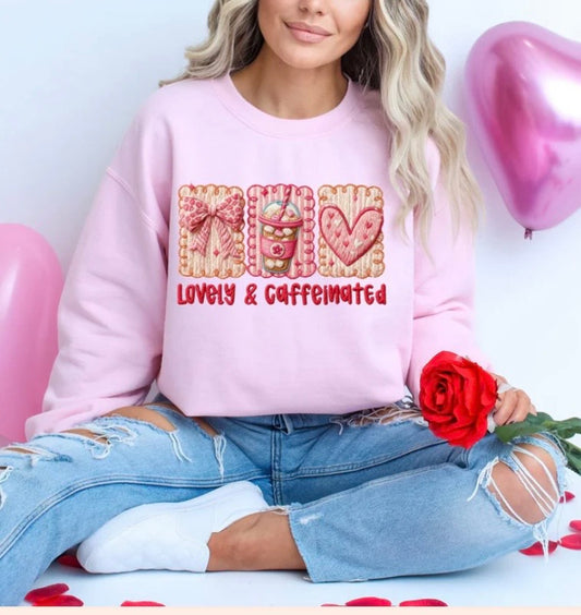 Lovely and Caffeinated - GLITTER