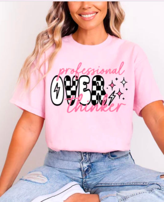 Professional Overthinker GLITTER