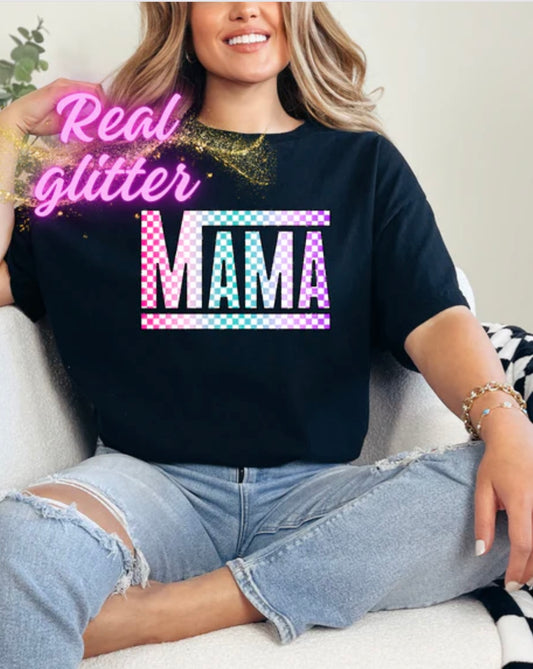 Mama Vans colorful GLITTER