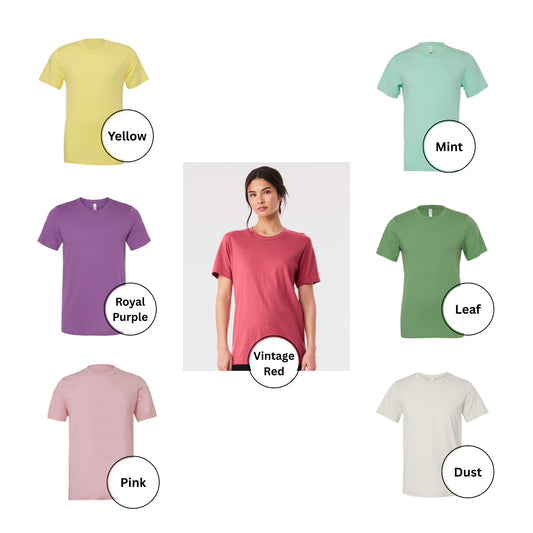Short Sleeve Bella CanvasTees