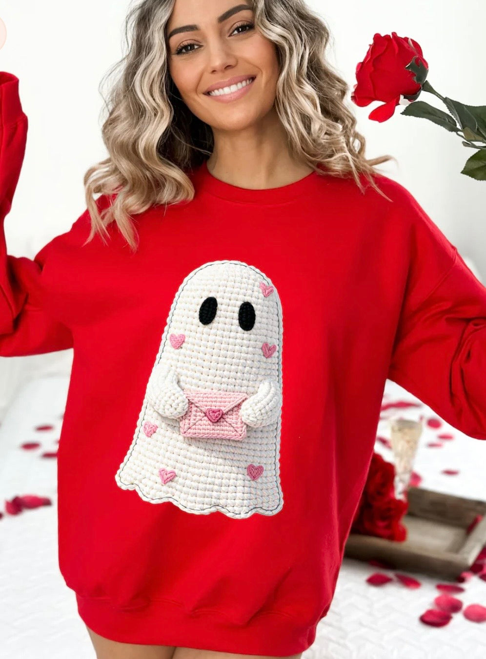 Crochet Ghost- GLITTER