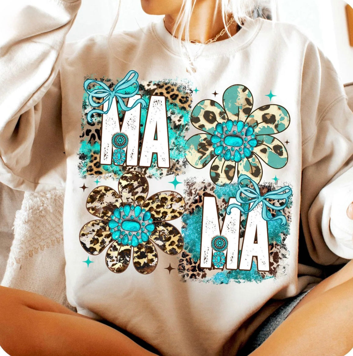Turquoise Mama GLITTER