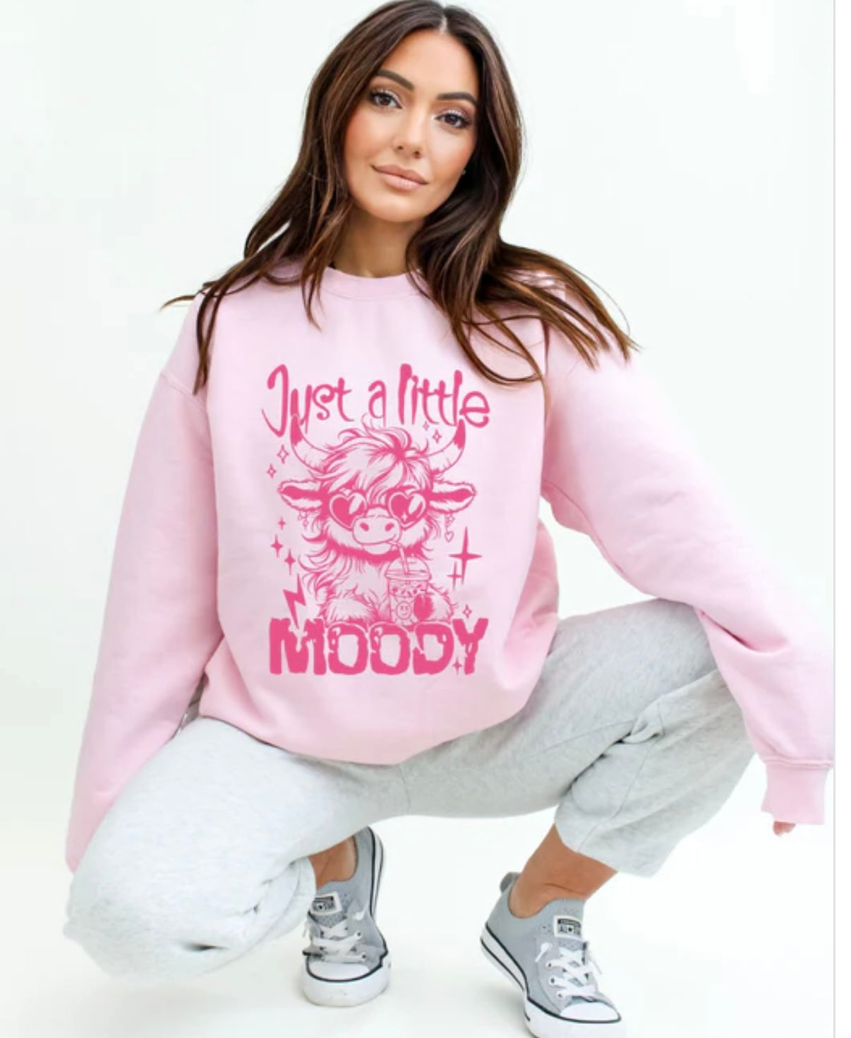 Just a Little Moody - Neon Pink