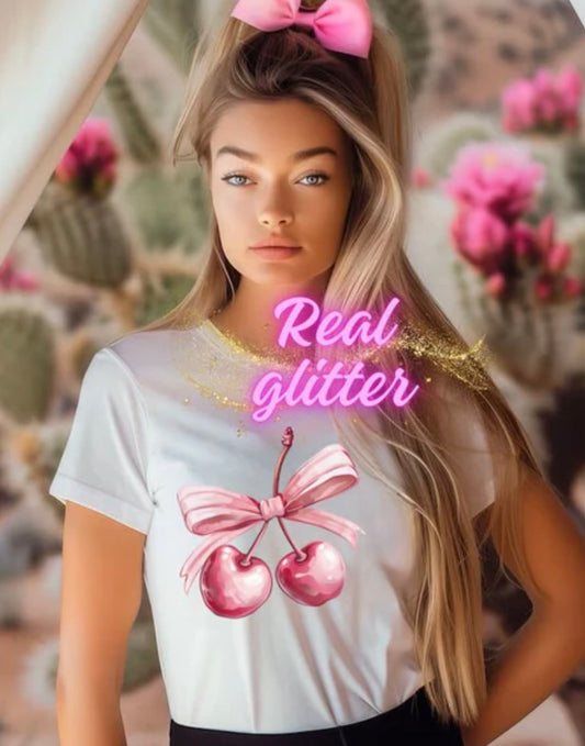 Coquette Cherries GLITTER