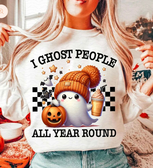 I Ghost People All Year - GLITTER