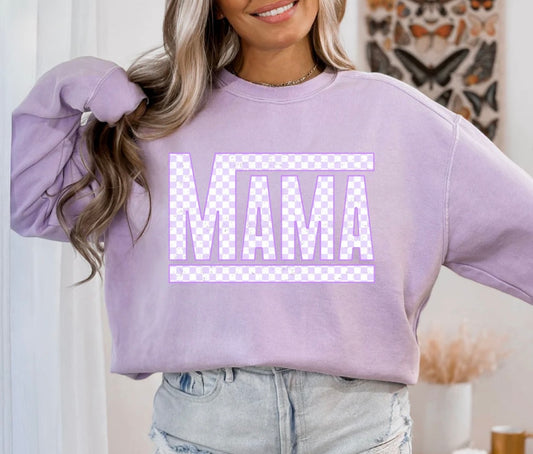 Mama Vans Purple GLITTER