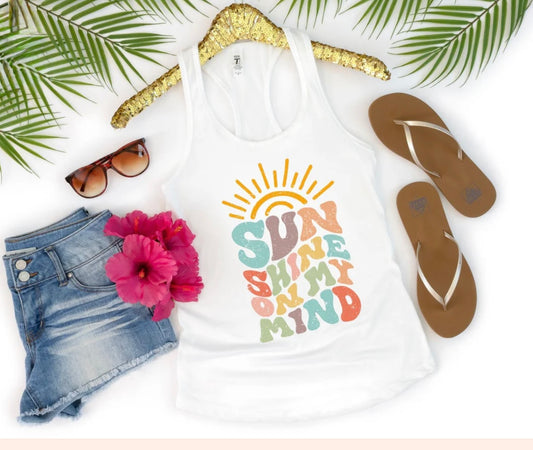 Sunshine Retro on my Mind GLITTER